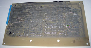 Дельта-СА (Бытовой Персональный Компьютер БПК) вид на обратную сторону платы