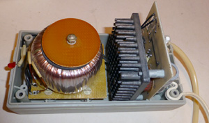 Блок питания от Дельта-С (Бытовой Персональный Компьютер БПК) вид изнутри